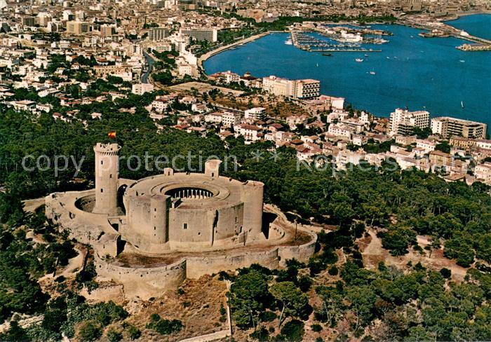Palma de Mallorca Castillo de Bellver Fliegeraufnahme