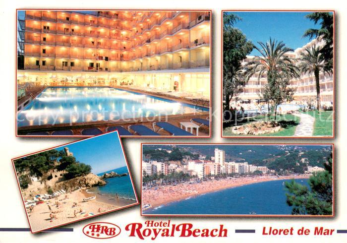 Lloret de Mar Hotel RoyalBeach Poll Strand Panorama