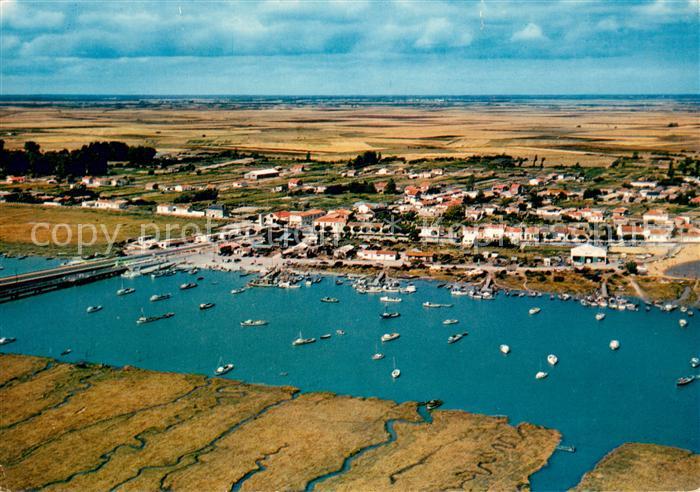 L Aiguillon-sur-Mer La Faute Le Port Le nouveau pont Vue aerienne