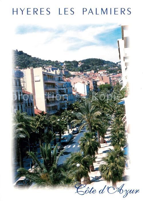 Hyeres les Palmiers Avenue Gambetta