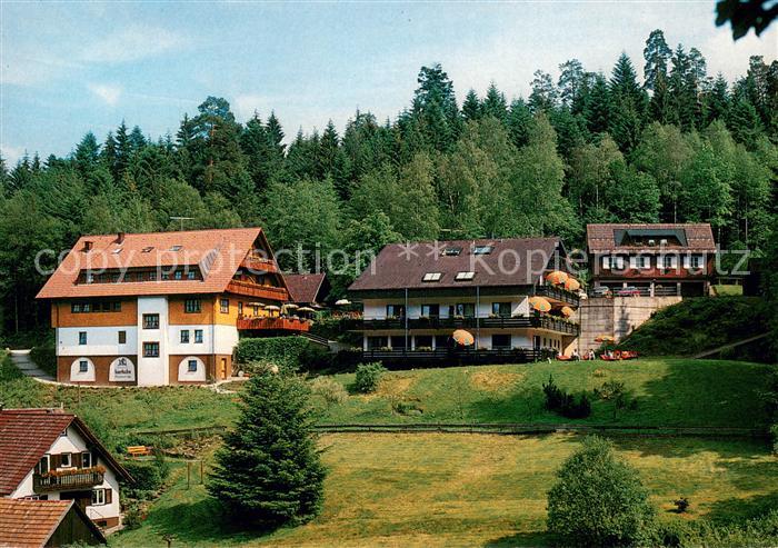 Hinterlangenbach Baiersbronn Forsthaus Auerhahn mit Gaestehaus Katrin