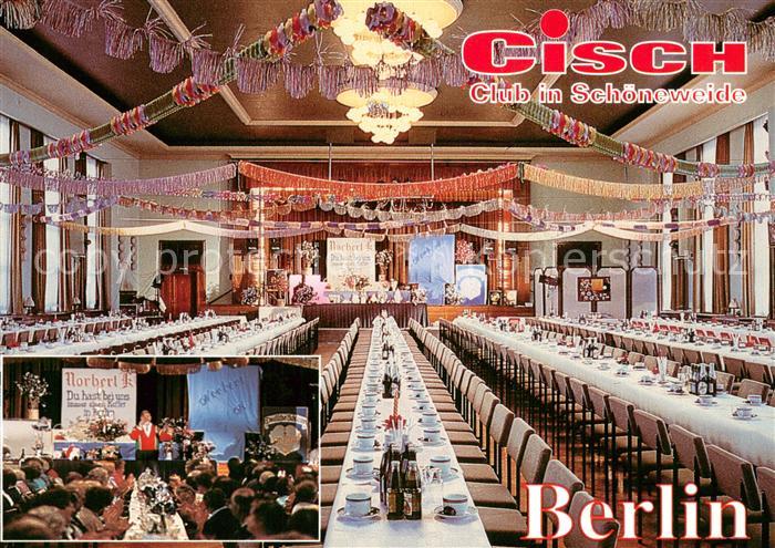 BERLIN CITY Cisch Club in Schoeneweide Grosser Festsaal