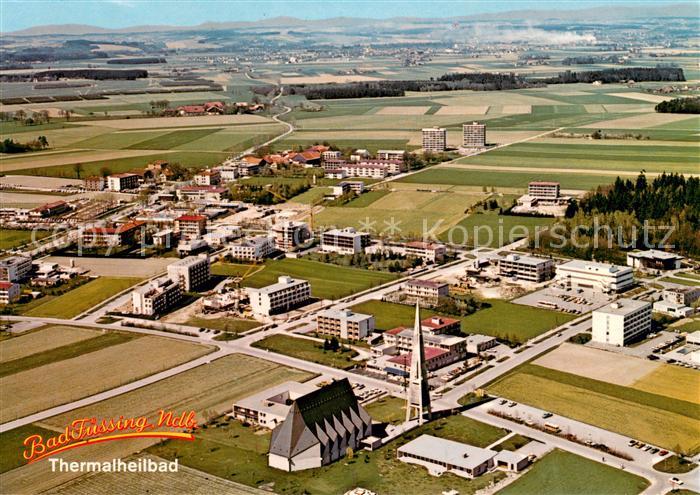 Bad Fuessing Schwefeltherme Fliegeraufnahme