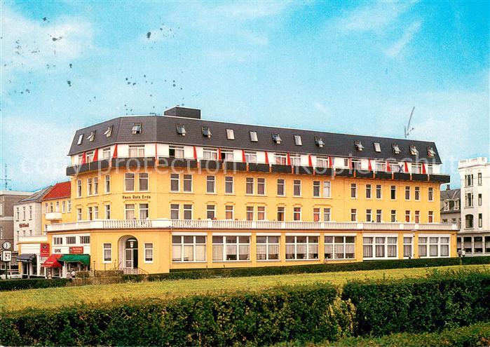 BORKUM Nordseebad Niedersachsen Bundesbahn Sozialwerk Haus Rote Erde