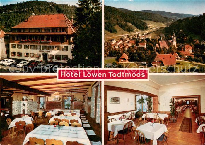 Todtmoos Schwarzwald BW Hotel Loewen Todtmoos Gastraeume Panorama
