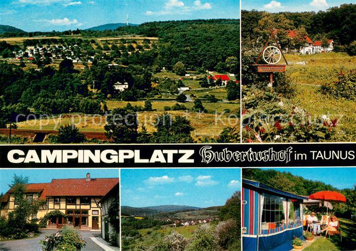 Niederjosbach Panorama Campingplatz Hubertushof Teilansichten