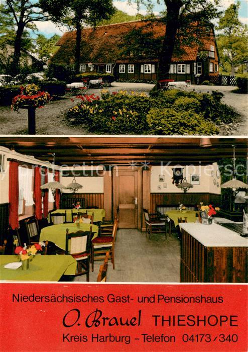 Thieshope Niedersaechsisches Gast und Pensionshaus Gaststube