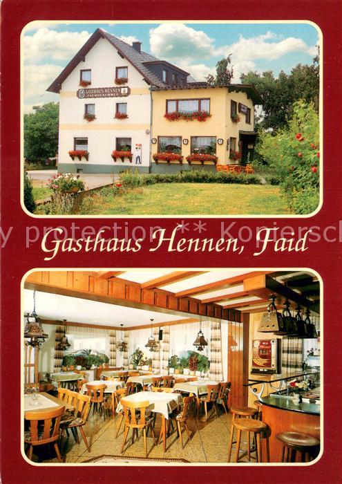 Faid Gasthaus Hennen Gaststube