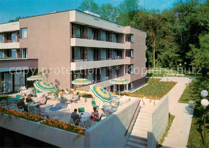 Bad Bellingen Sanatorium St Marien Kaffee Terrasse