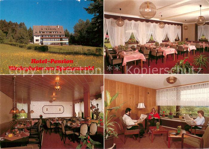 Wuestenrot Hotel Pension Wesleyheim am Spatzenwald Gastraeume