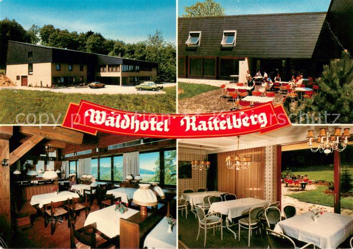Wuestenrot Waldhotel Raitelberg Gastraeume Terrasse