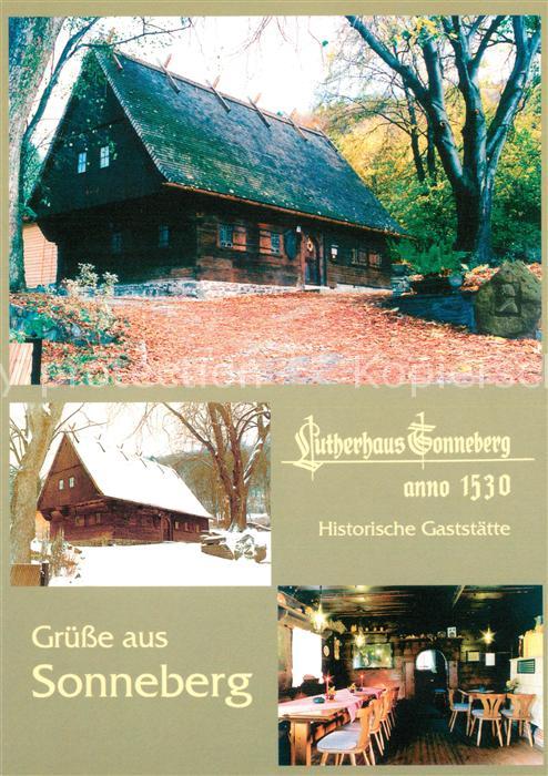 Sonneberg Thueringen Lutherhaus Sonneberg Historische Gaststaette Gaststube
