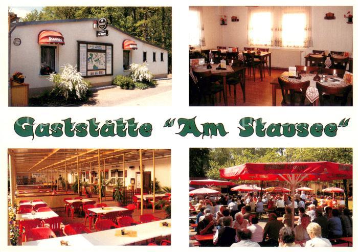 Fockendorf Altenburg Gaststaette Am Stausee Gastraeume Terrasse