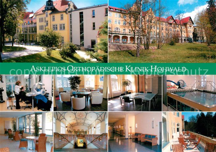 Neustadt Sachsen Asklepios Orthopaedische Kinik Hohwald Details