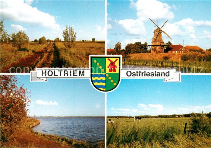 Holtriem Panorama Windmühle Seepartie