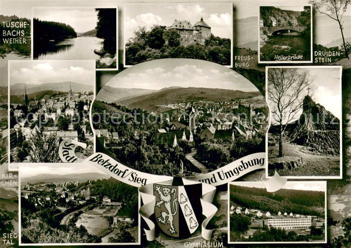 Betzdorf Sieg Tueschebachsweiher Freusburg Druidenstein Hellerbruecke Kirchen Si