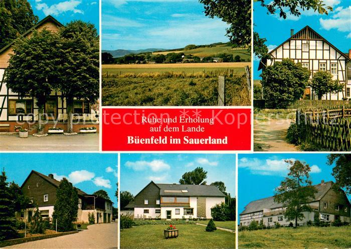 Eslohe Bueenfeld Teilansichten Panorama