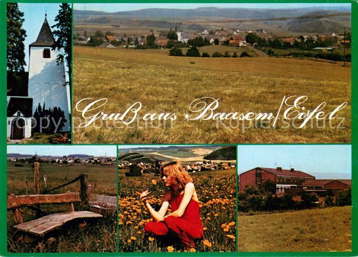 Baasem Kirche Panorama Bank Blumenfeld