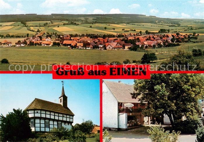 Eimen Panorama Kirche Edeka