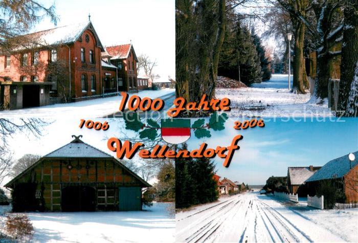 Wellendorf Osnabrueck Ortsansichten im Winter