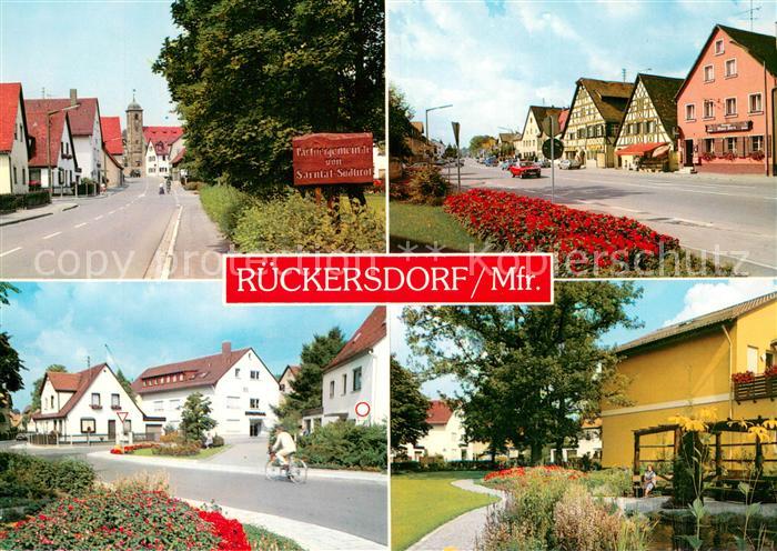 Rueckersdorf Kirchgasse Hauptstrasse Am Buergersaal Luitpoldgarten