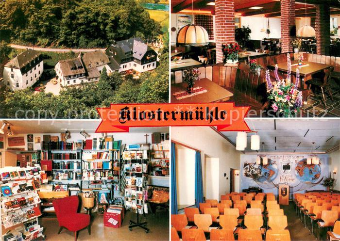 Obernhof Lahn Klostermuehle Fliegeraufnahme Gaststube Freizeitheim