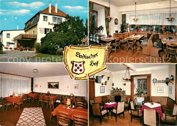 Monzingen Pension Badischer Hof Weingut Gastraeume