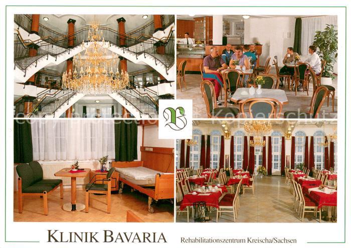Kreischa Klinik Bavaria Treppenaufgaenge Speisesaal Zimmer