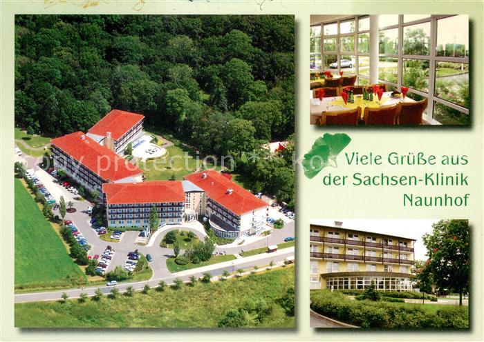 Naunhof Leipzig Sachsen Klinik Fliegeraufnahme Gastraum Park