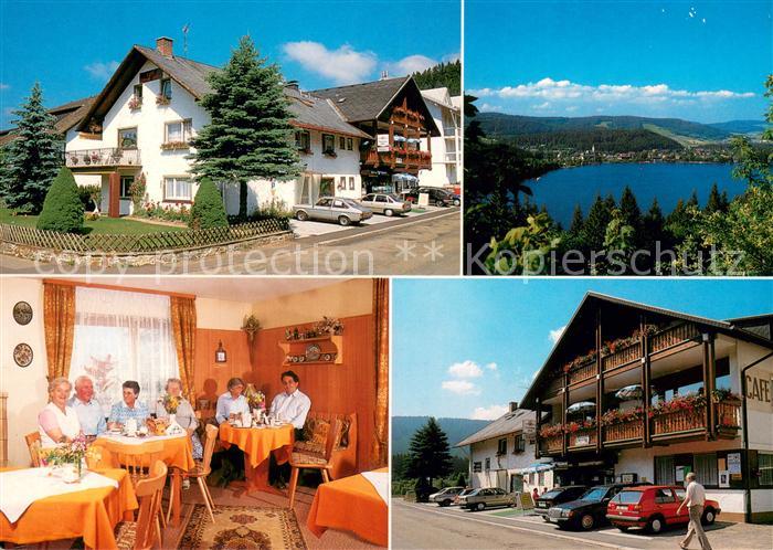 TITISEE Schwarzwald BW Baeckerei Cafe mit Gaestehaus Knoerzer Gaststube Titiseep
