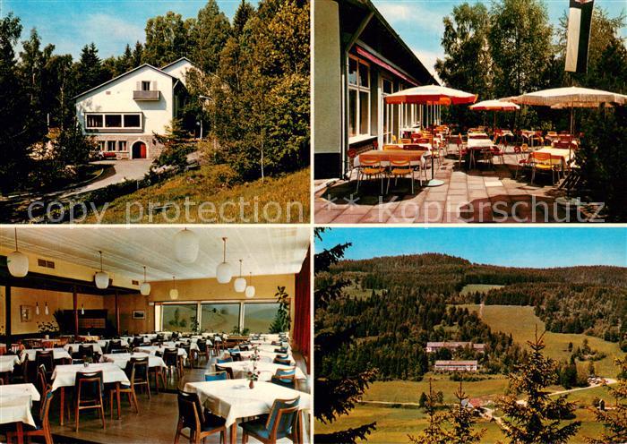 Hinterzarten Breisgau-Hochschwarzwald BW Feuerwehrheim St Florian Terrasse Gastr