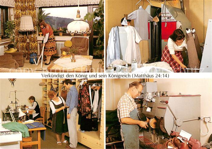 Bethel Selters Taunus Haushaltsschwester Naehstube Schuhmacherei Hemdenpressen i