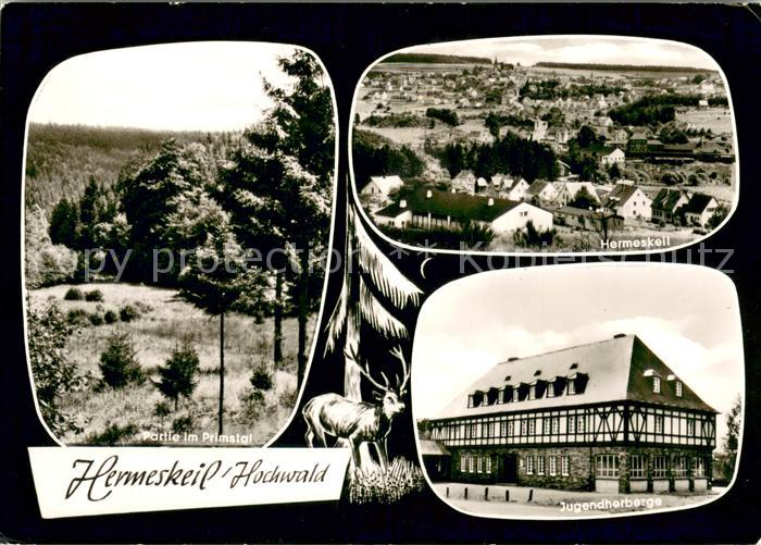 Hermeskeil Partie im Primstal Panorama Jugendherberge
