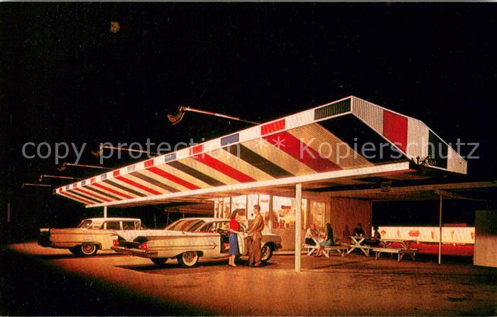 Austin Texas Bright natural light from mercury vapor Wide Lites Jet Drive-In