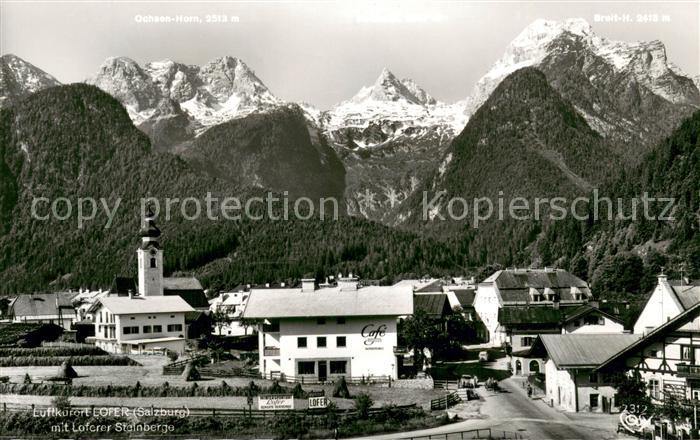 Lofer Panorama mit Loferer Steinberge