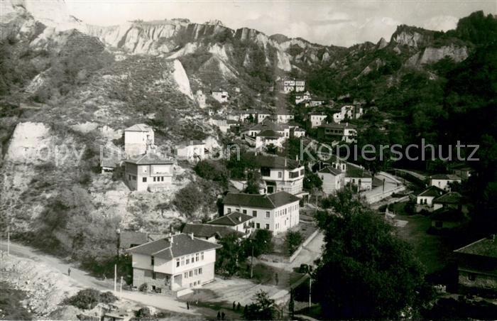 Melnik Bulgarien Fliegeraufnahme
