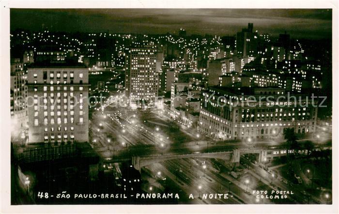 São Paulo Panorama a noite
