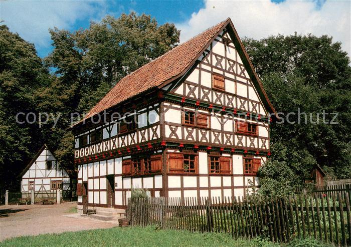 Henneberg Meiningen Fachwerk im Hennebergischen Museum Kloster Vessra