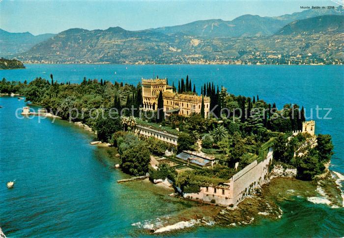 Lago di Garda Villa Borghese Fliegeraufnahme
