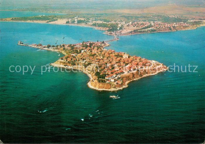 Nessebar Nessebyr Nessebre Fliegeraufnahme