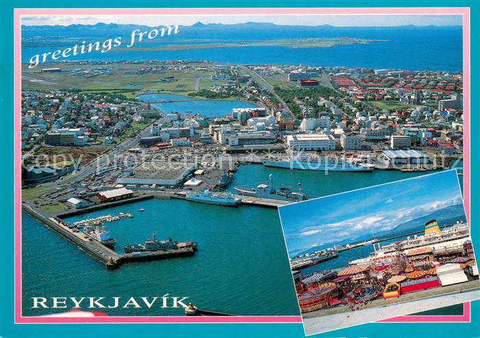 Reykjavík Fliegeraufnahme