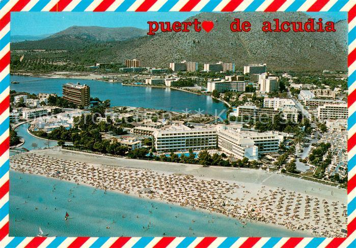 Puerto de Alcudia Fliegeraufnahme