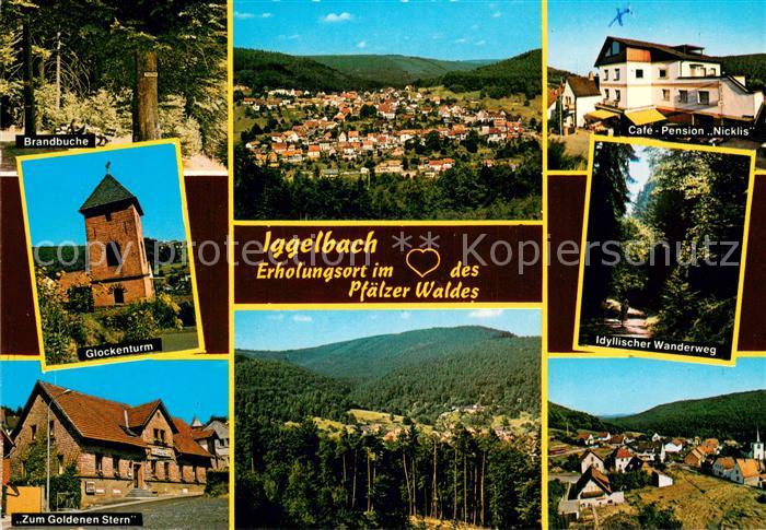 Iggelbach Brandbuche Glockenturm Zum Goldenen Stern Panorama Cafe Pension Nickli
