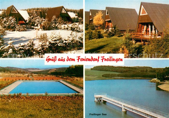 Freilingen Blankenheim Feriendorf Bungalows Schwimmbad Freiliger See