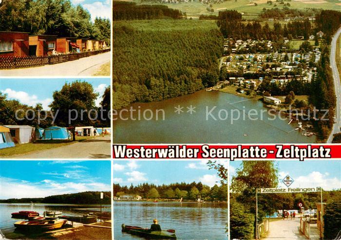 Freilingen Blankenheim Campingplatz Bungalows Freilinger See Fliegeraufnahme