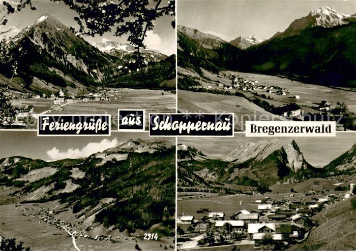 Schoppernau Vorarlberg Bregenzerwald Panorama