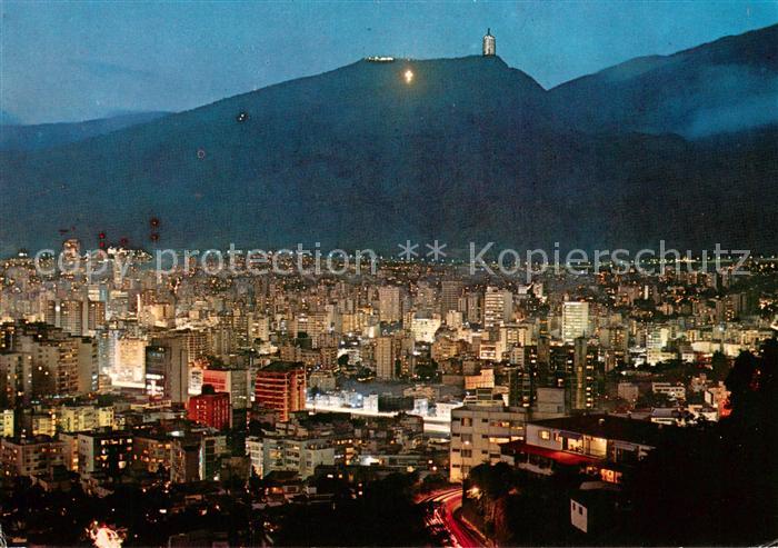 Caracas Stadtansicht bei Nacht