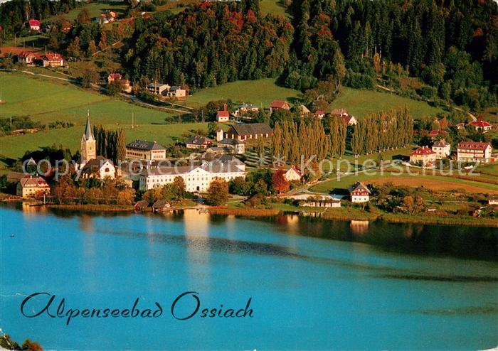 Ossiach Ossiachersee Fliegeraufnahme