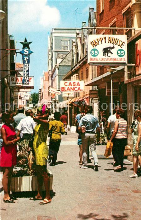 Curacao Niederlaendische Antillen Herenstraat shopping promenade