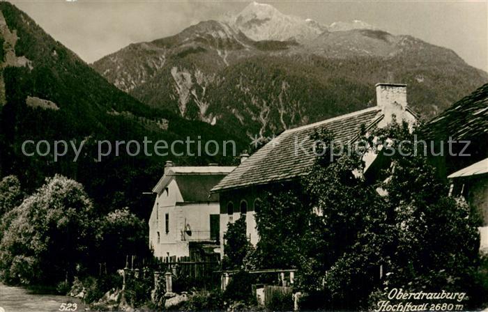 Oberdrauburg Kaernten mit Hochstadl